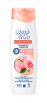 Shampoo with rose water